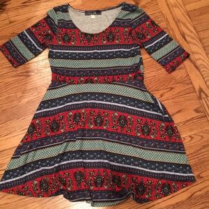 Francesca’s 3/4 sleeve dress​